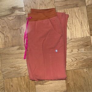 Figs High Waisted Yola Skinny Scub Pants